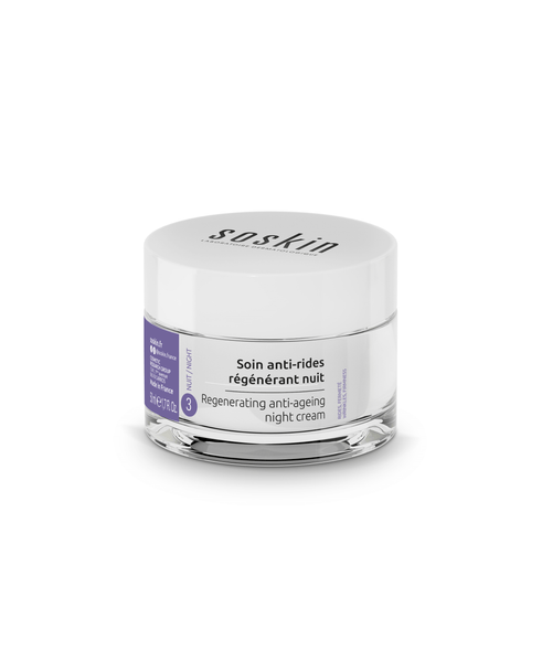 Regenerating anti-wrinkle night treatment - SOSKIN