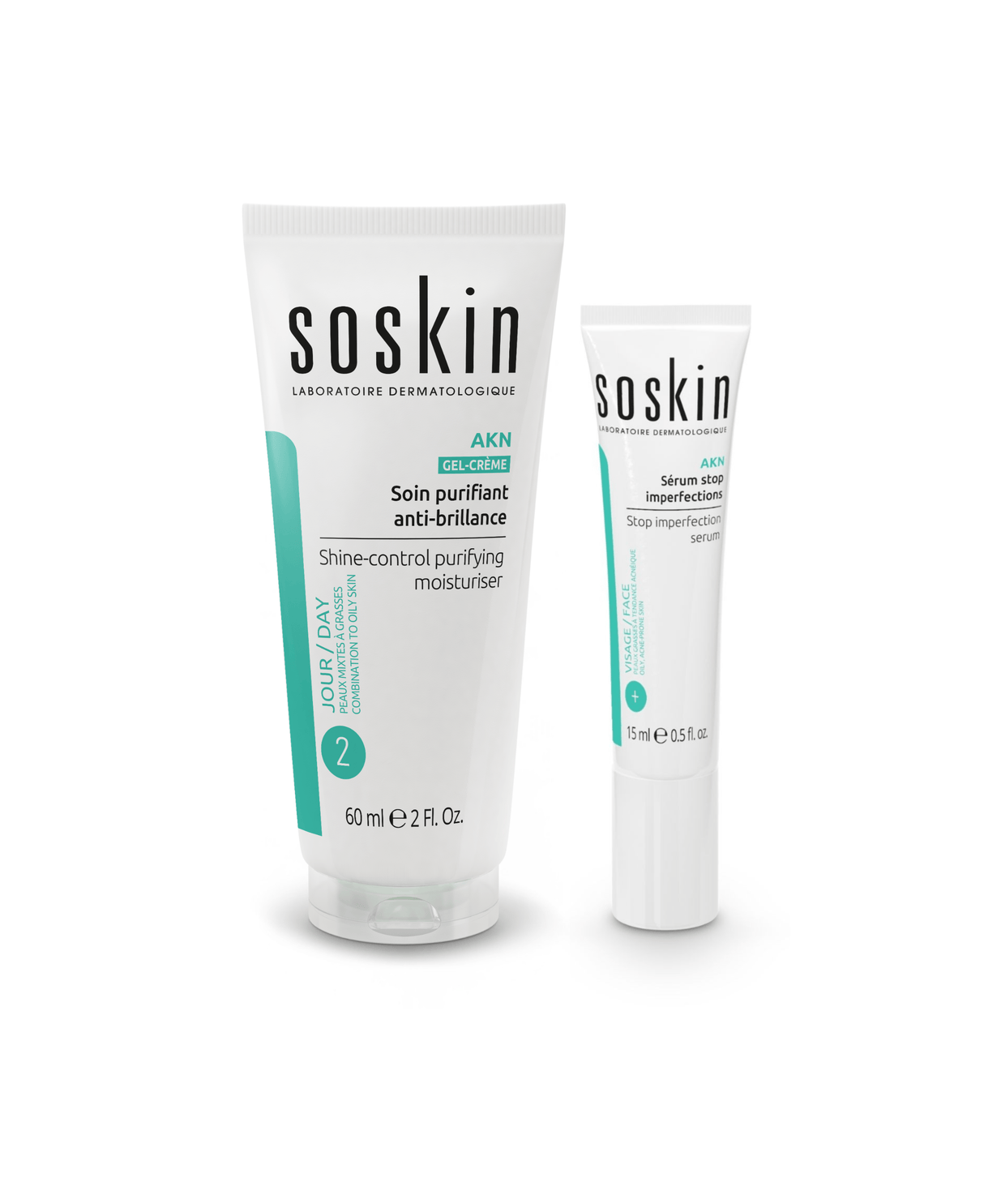 Soin purifiant anti-brilance & Sérum stop imperfections