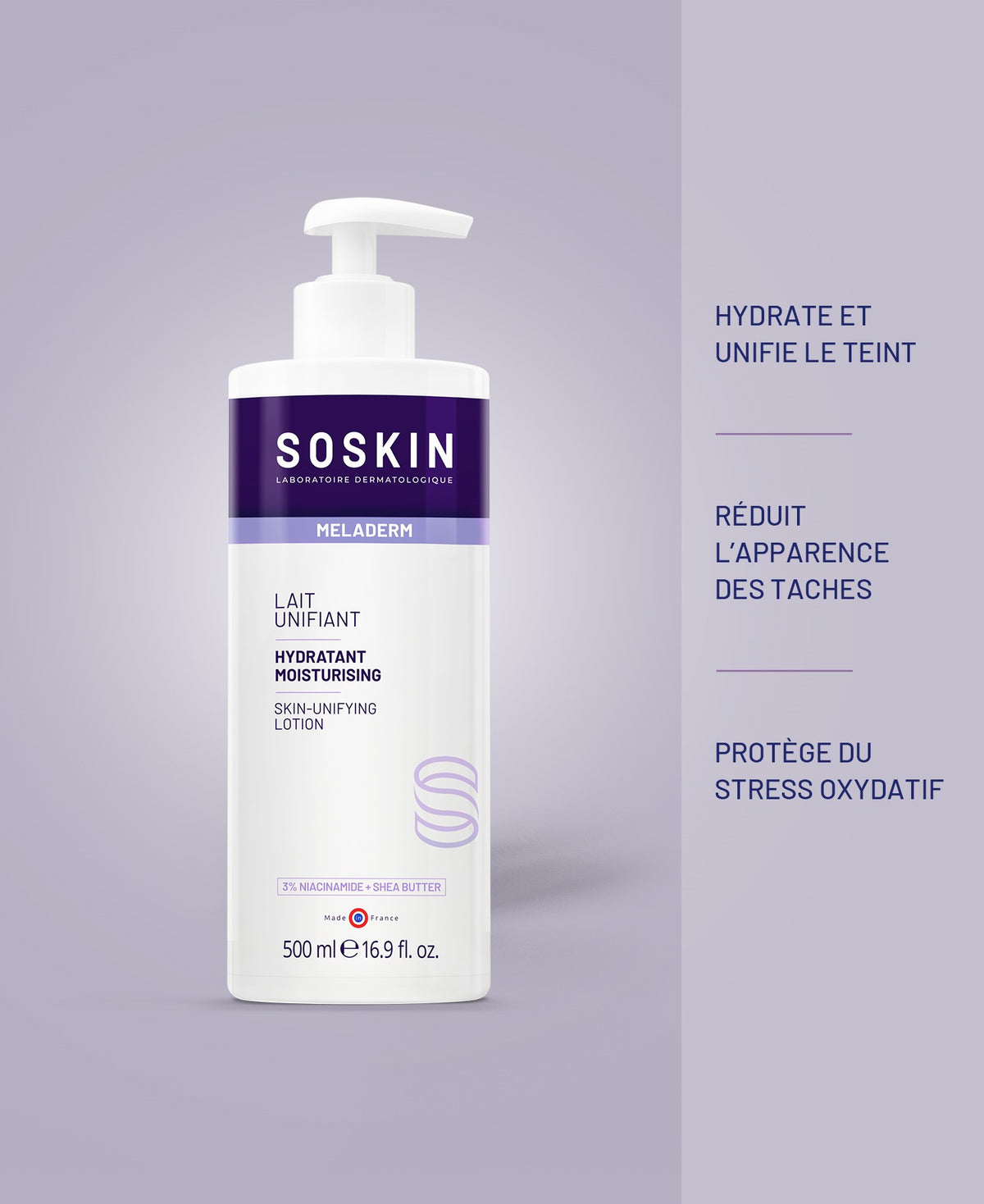 Lait unifiant SOSKIN