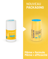 Trio Stick solaire très haute protection SPF50+ Soins solaires Soskin