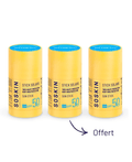 Trio Stick solaire très haute protection SPF50+ Soins solaires Soskin