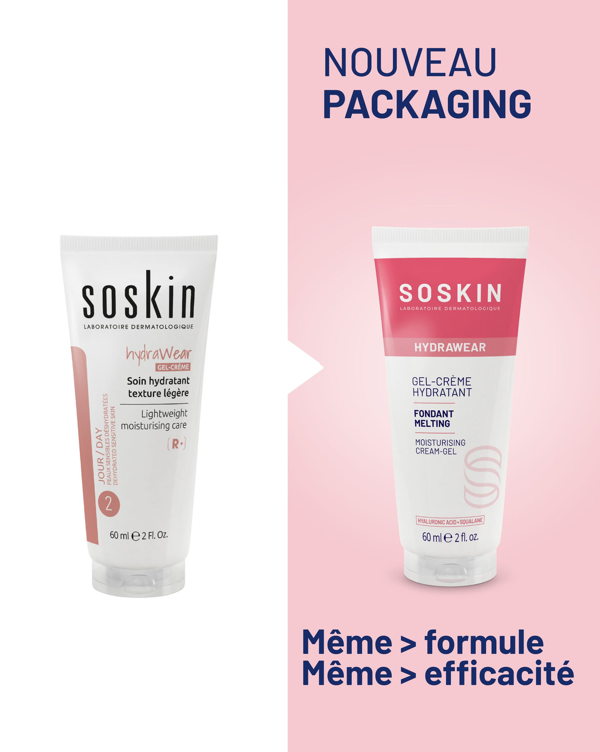 Gel-crème hydratant Soins de jour Soskin