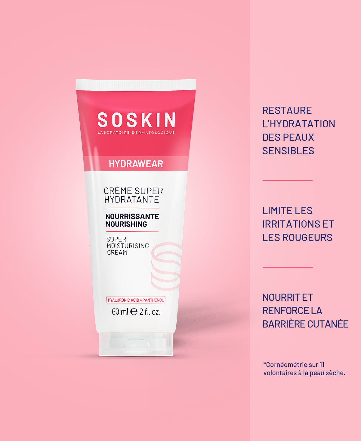 Crème super hydratante Soins de jour Soskin