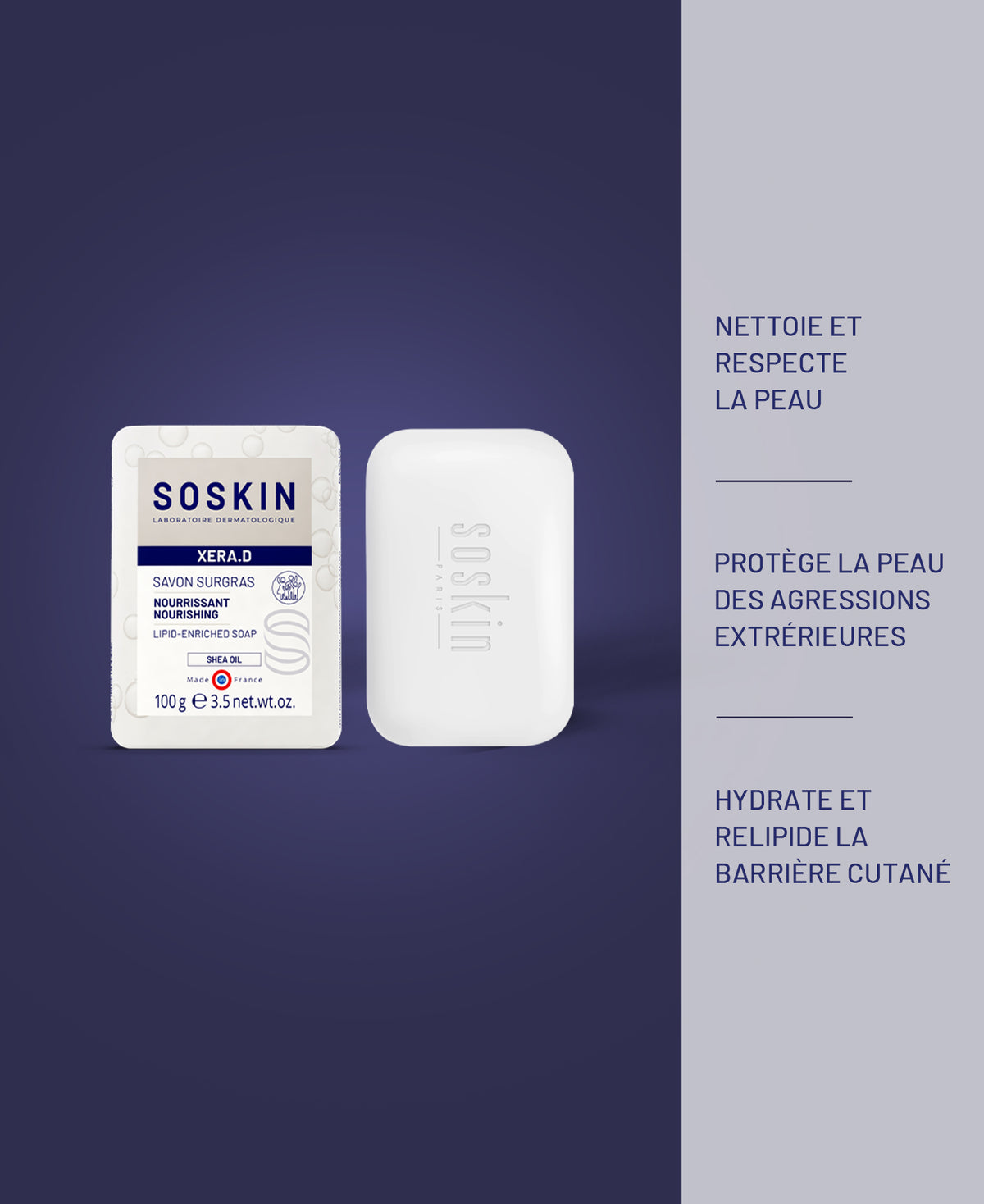 Savon surgras Nettoyants & Démaquillants Soskin