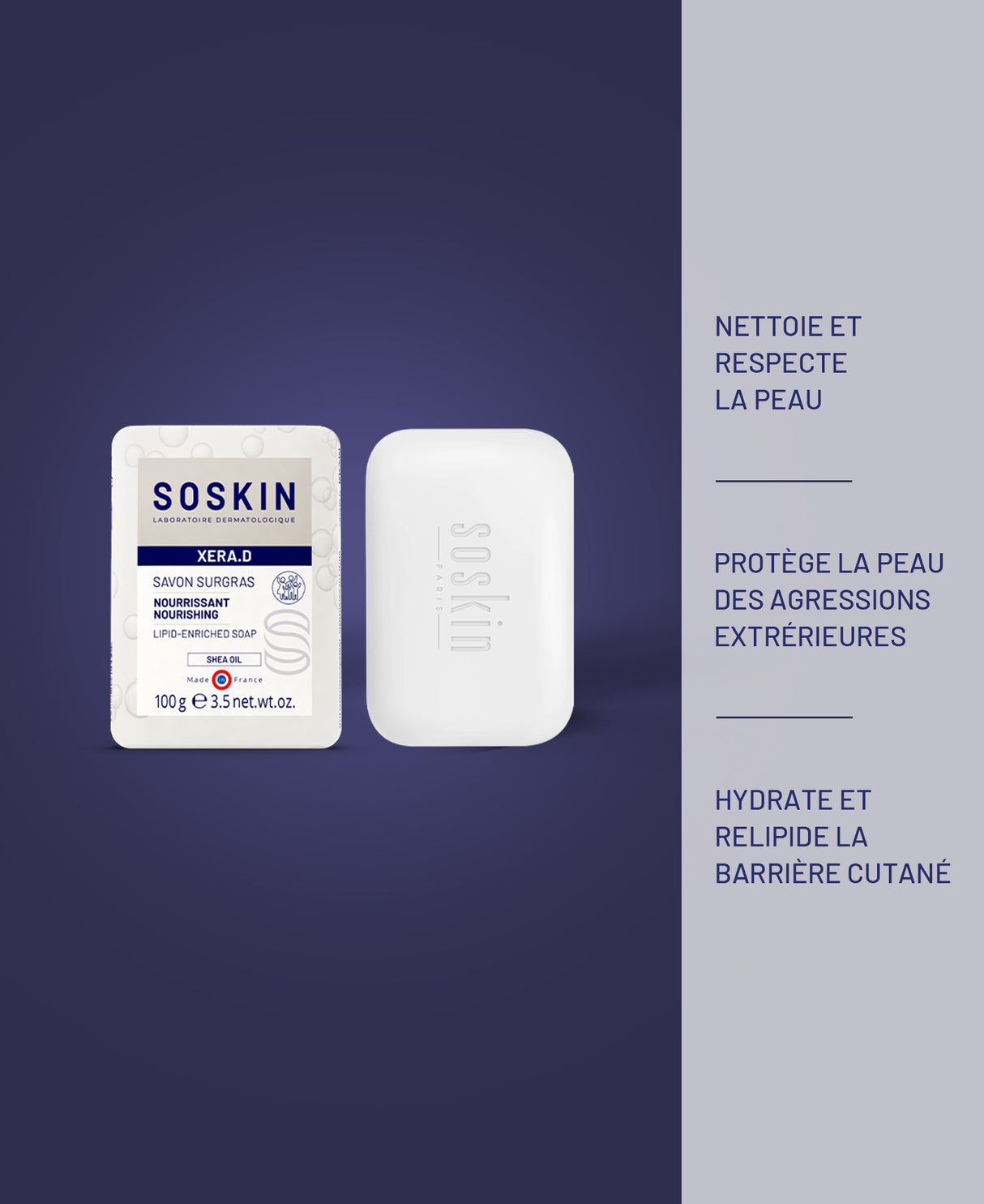 Savon surgras Nettoyants & Démaquillants Soskin