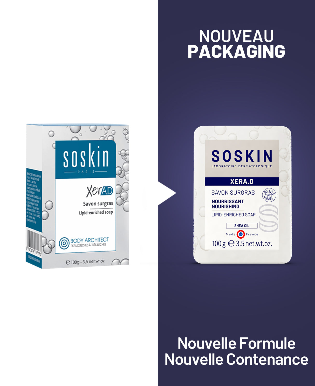 Savon surgras Nettoyants & Démaquillants Soskin