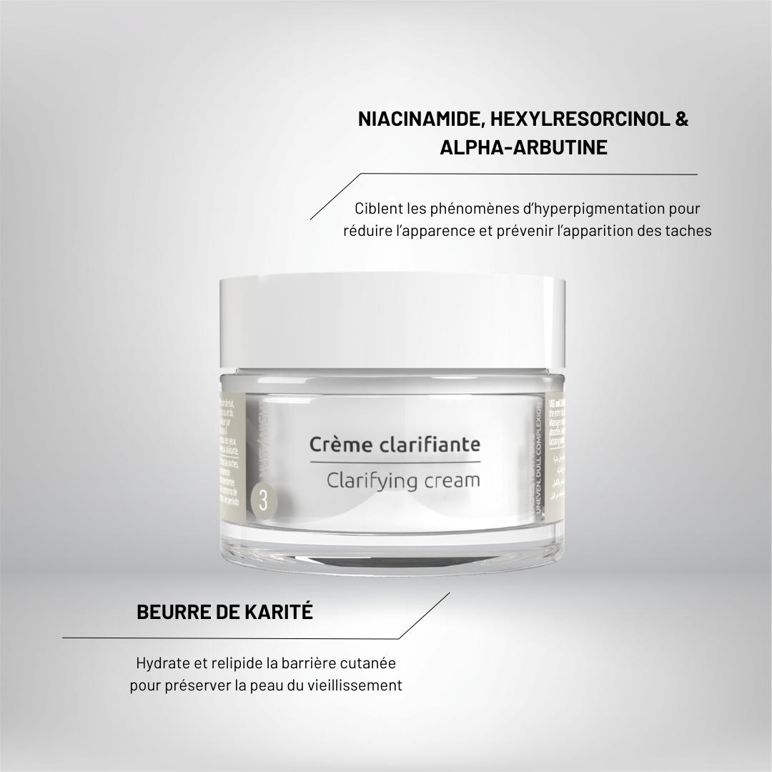 Crème clarifiante Soins de nuit Soskin
